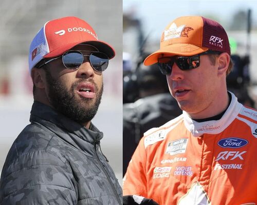 Bubba Wallace, Brad Keselowski