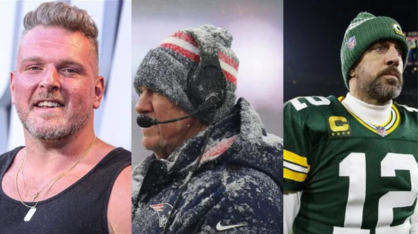 Belichick-Aaron Rodgers-Pat McAffe