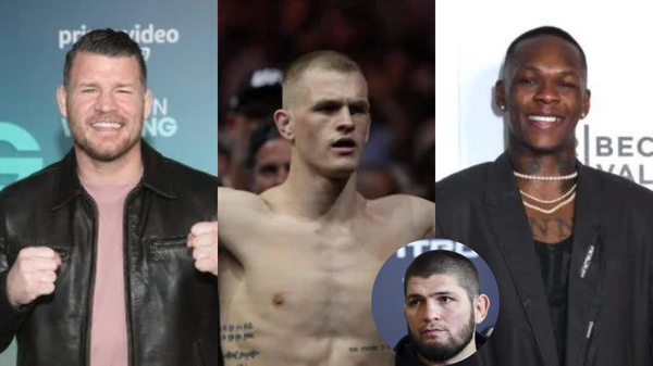 Ian Machado Garry, Michael Bisping, Israel Adesanya, Khabib Nurmagomedov