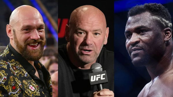 Tyson Fury; Dana White; Francis Ngannou