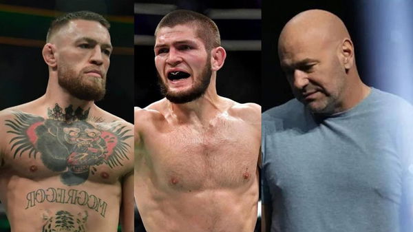 Conor McGregor; Khabib Nurmagomedov; Dana White