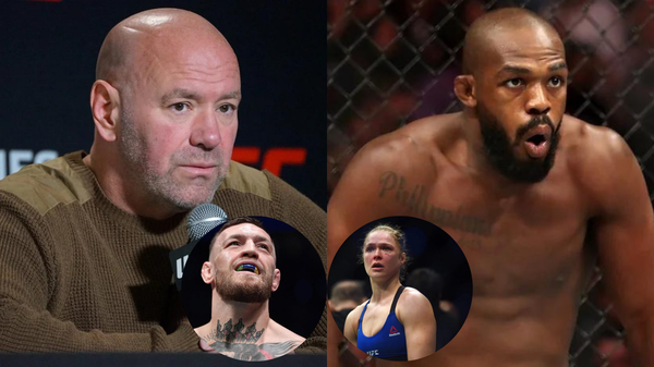 Dana White, Conor McGregor, Ronda Rousey, Jon Jones