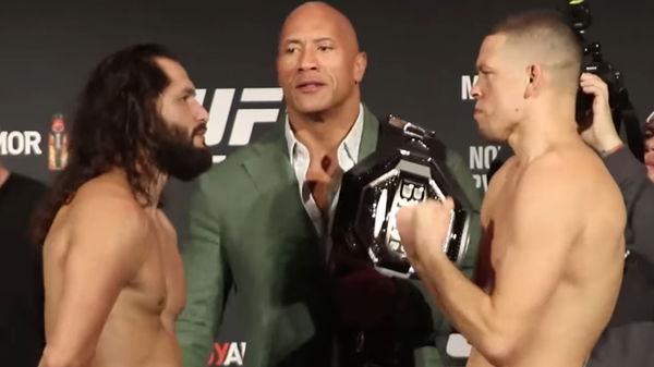 Jorge Masvidal and Nate Diaz