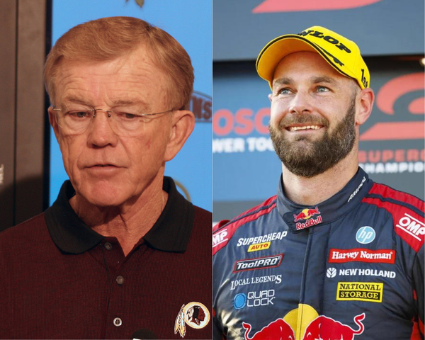 Joe Gibbs and Shane van Gisbergen