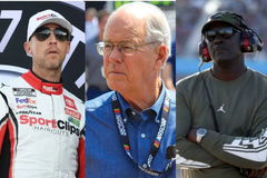 Denny Hamlin Jim France Michael Jordan