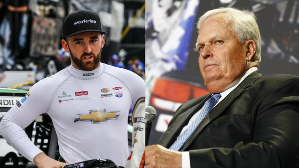 Austin Dillon and Rick Hendrick