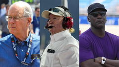 Jim France, Richard Childress, Michael Jordan