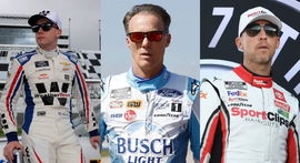 Connor Zilisch, Kevin Harvick, Denny Hamlin