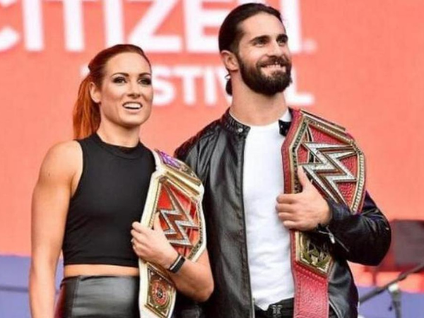 Becky Lynch and Seth Rollins Publicly Romance Each Other Ahead of