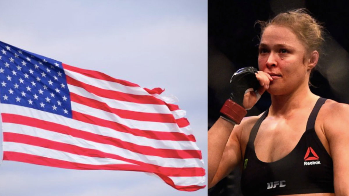 19 Years Ago, “Missing American Flag” Fueled Ronda Rousey to Become a ...