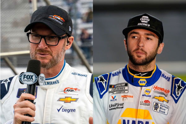 Dale Earnhardt Jr and Chase Elliott