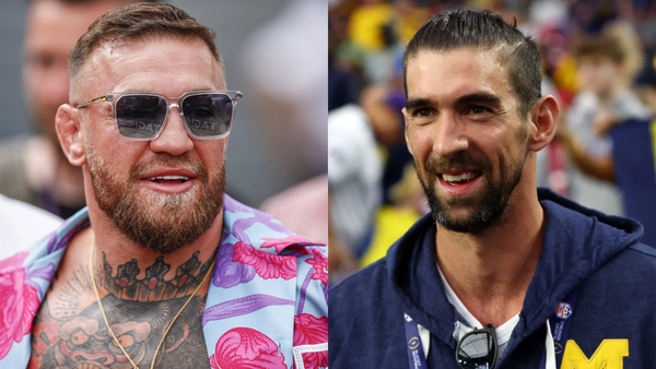 Conor McGregor and Michael Phelps