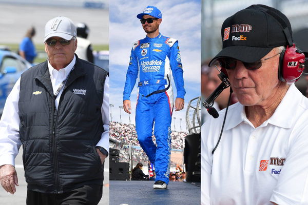 Rick Hendrick, Kyle Larson & Joe Gibbs