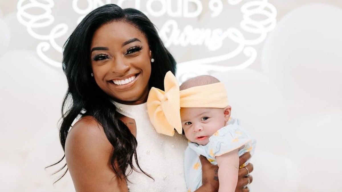 Proud Aunt Simone Biles Cannot Get Over Baby Biles's Cuteness