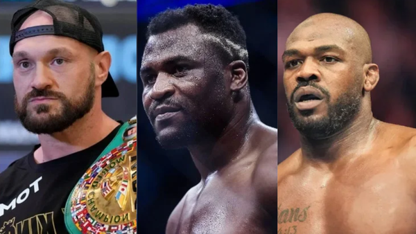 Tyson Fury; Jon Jones; Francis Ngannou