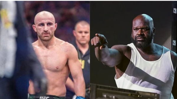 Shaq + Alexander Volkanovski
