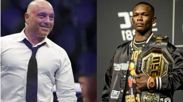 Joe Rogan and Israel Adesanya