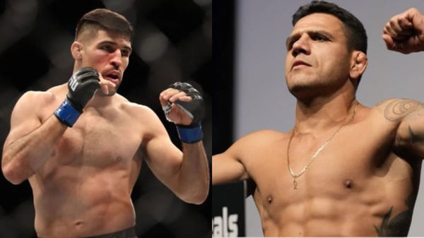 Vicente Luque and Rafael dos Anjos