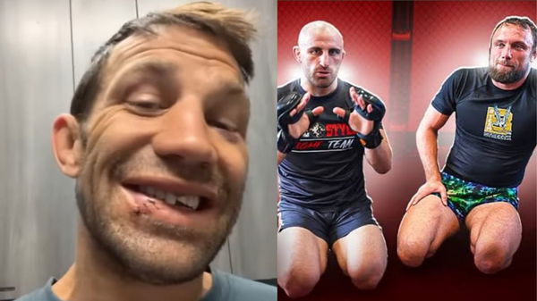 Luke Rockhold, Alexander Volkanovski and Craig Jones