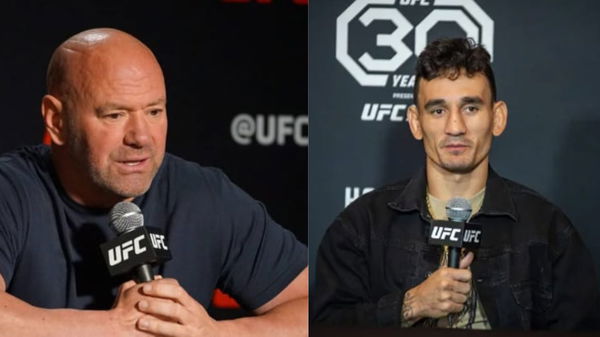 Dana White and Max Holloway