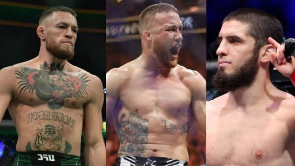 Conor McGregor, Justin Gaethje and Islam Makachev