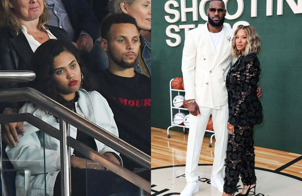 Ayesha Curry, Stephen Curry, LeBron James, Savannah James