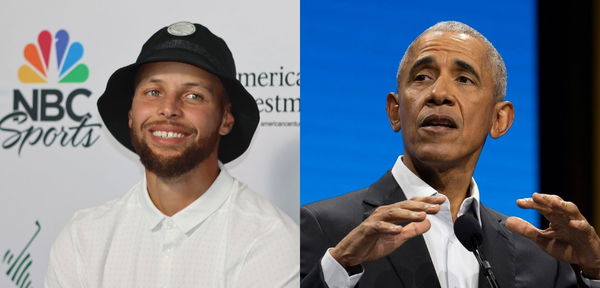 Stephen Curry, Barak Obama