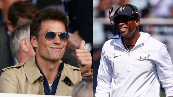 Tom Brady and Deion Sanders