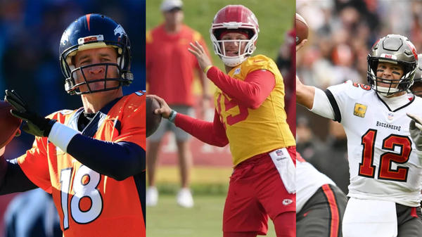 Tom Brady & Peyton Manning's Unprecedented Achievement Could Be Star QB Patrick  Mahomes' Next Big Challenge - EssentiallySports