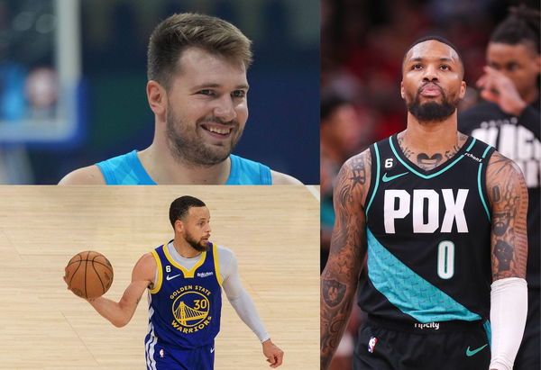 Damian Lillard, Luka Doncic, Stephen Curry