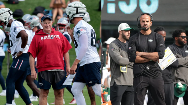 Bill Belichick and Robert Saleh