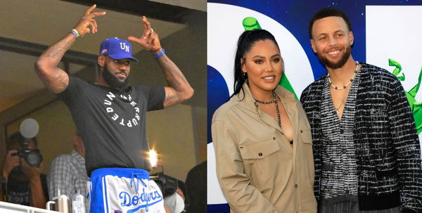 LeBron James, Stephen Curry, Ayesha Curry