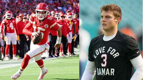 Patrick Mahomes and Zach Wilson