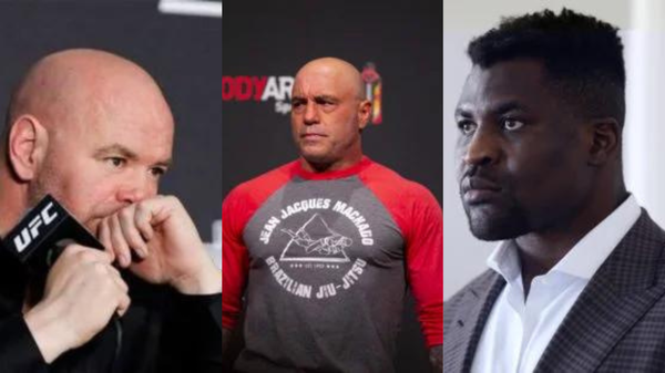 Dana White, Joe Rogan, Francis Ngannou