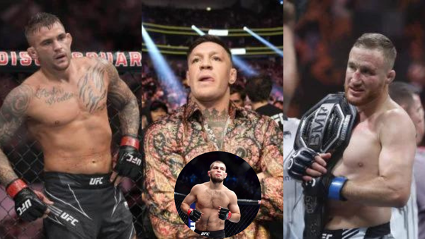 Dustin Poirier, Conor McGregor, Justin Gaethje, Khabib Nurmagomedov