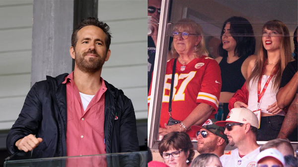 Ryan Reynolds, Donna Kelce and Taylor Swift