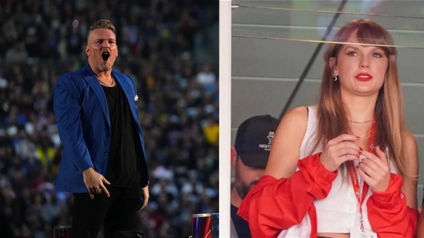 Pat McAfee and Taylor Swift