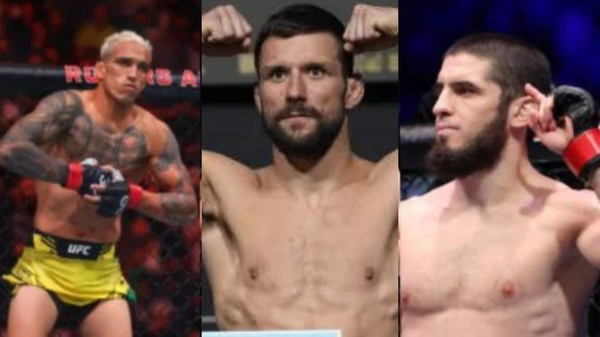 Charles Oliveira, Mateusz Gamrot, Islam Makhachev