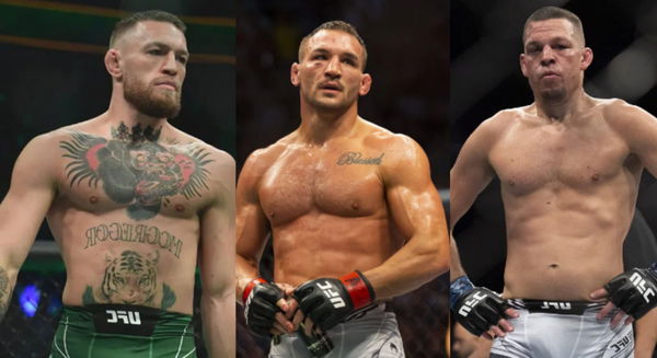 Conor McGregor and Michael Chandler and Nate Diaz