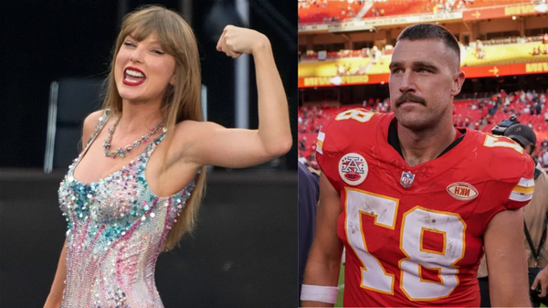 Taylor Swift and Travis Kelce