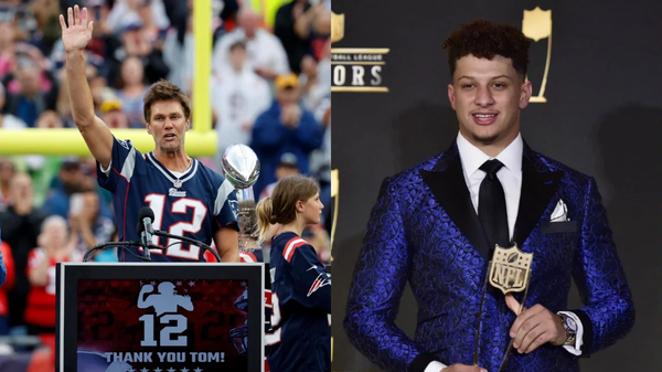 Tom Brady and Patrick Mahomes