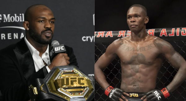 Jon Jones and Israel Adesanya