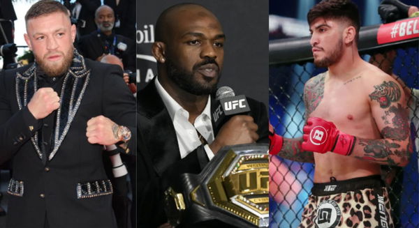 Conor McGregor and Jon Jones and Dillon Danis