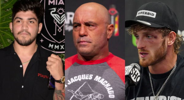 Dillon Danis and Joe Rogan and Logan Paul