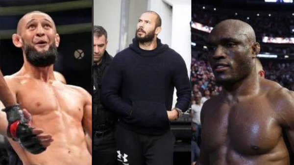 Khamzat Chimaev, Andrew Tate, Kamaru Usman