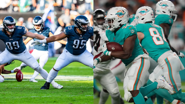 Philadelphia Eagles and Miami Dolphins