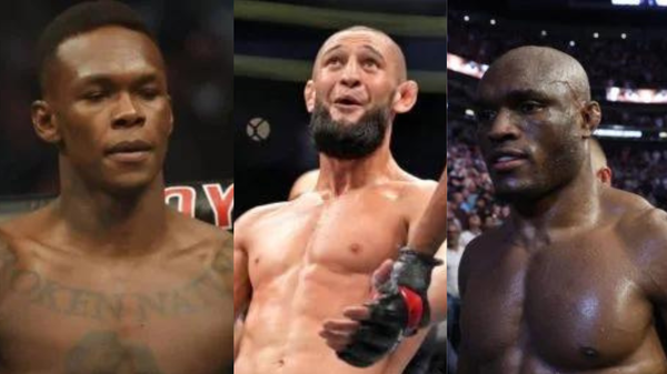 Israel Adesanya, Khamzat Chimaev, Kamaru Usman