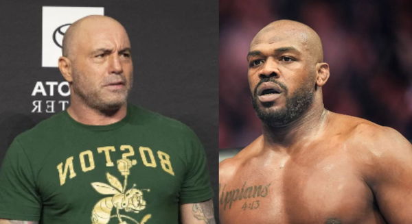 Joe Rogan and Jon Jones