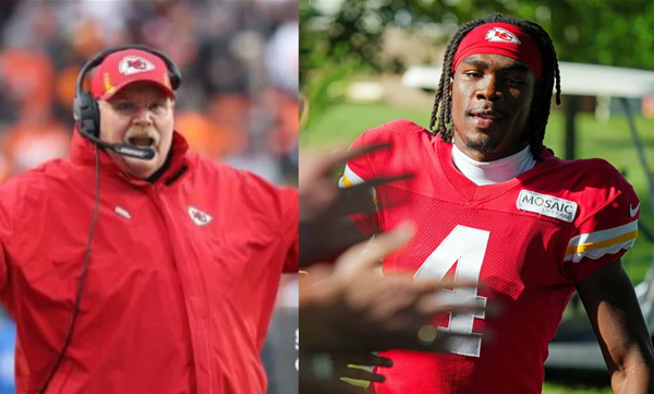 Andy Reid and Rashee Rice