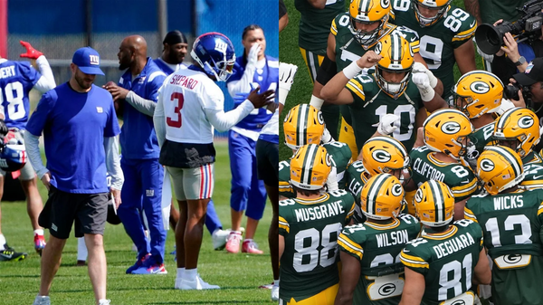 New York Giants and Green Bay Packers